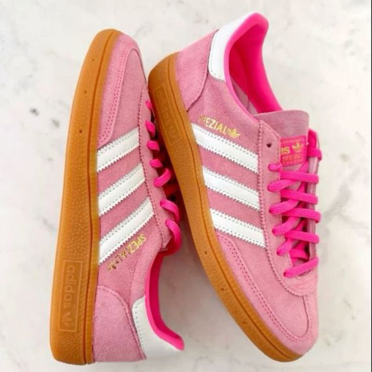 Adidas Handball Spezial Lucid Pink White – Voltaire Sneakers