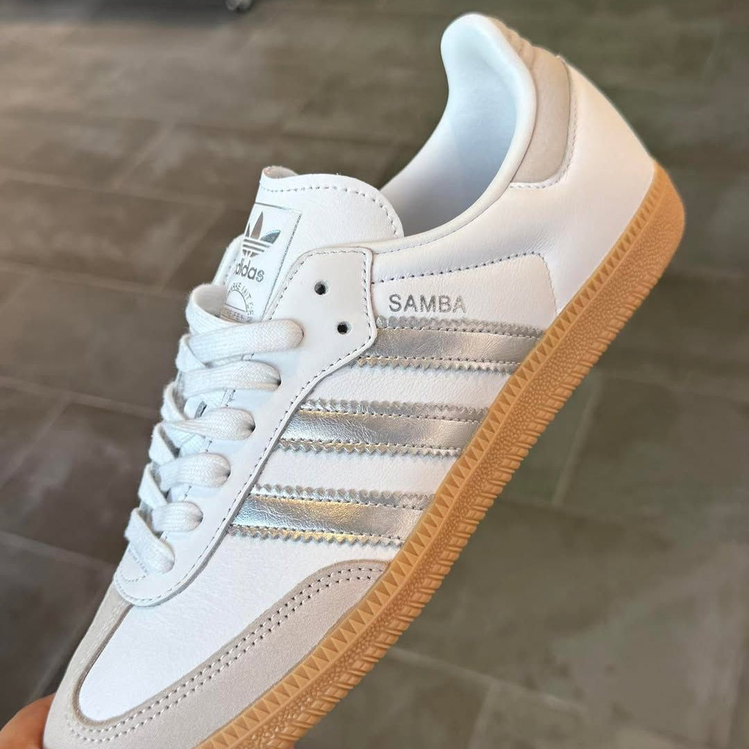 Adidas Samba OG White Silver Grey