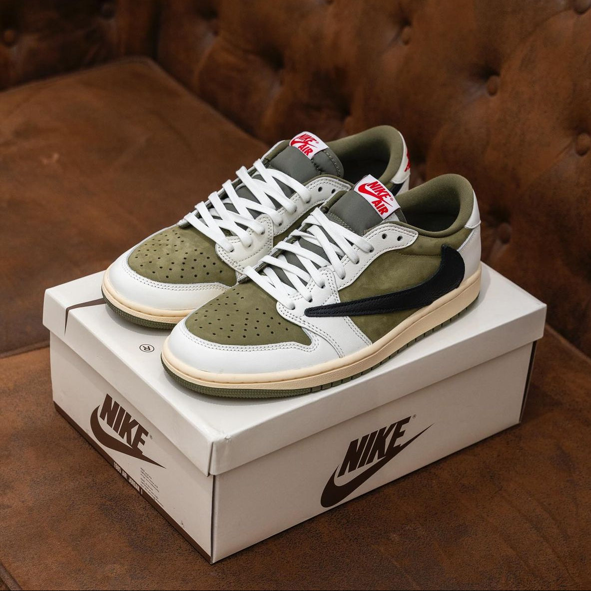 Jordan 1 Retro Low OG SP Travis Scott Medium Olive